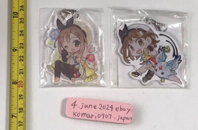 atelier ryza 2 set limited acrylic keychain koei toridamono
