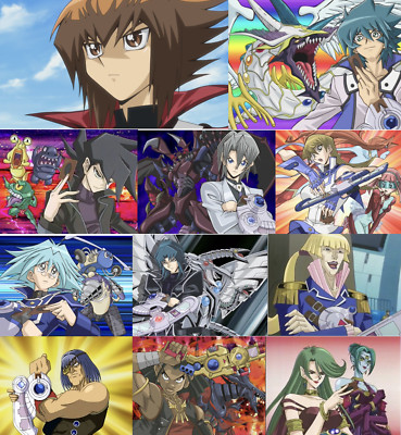 Yugioh GX Character Decks including Jaden Aster Alexis Chazz Zane Syrus  Jesse
