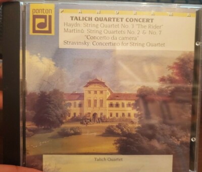 Talich Quartet Concert - Haydn, Martinü... / Panton 1993 / Czech Rep. / Rar