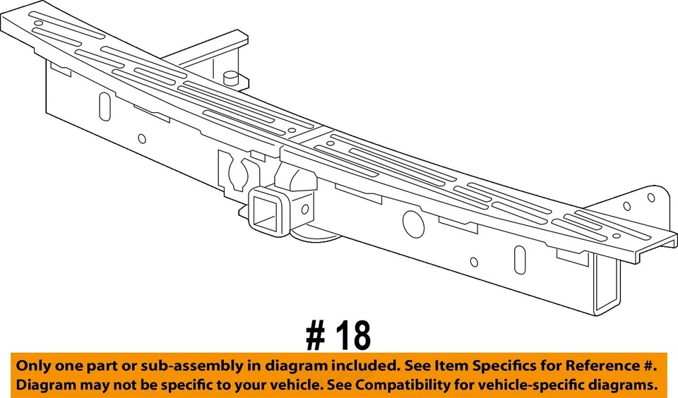 Conjunto de parachoques trasero usado para: GMC Yukon XL 1500 2017 sin estacionamiento eléctrico Foto 4 de 4