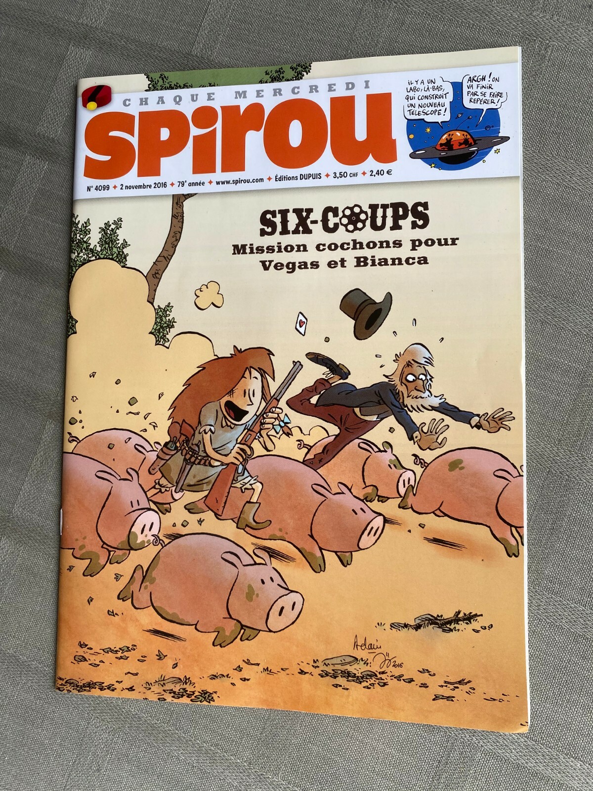Hebdo Spirou N°4099 In Excellent Condition