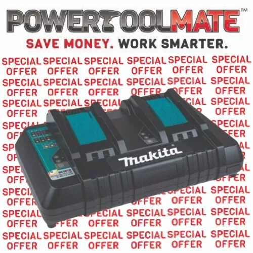 Pack Énergie MAKITA 197626-8 : Chargeur Rapide MAKITA DC18RD pour 2  Batteries + 4 Batteries 5 Ah + Mak-Pac Taille 3