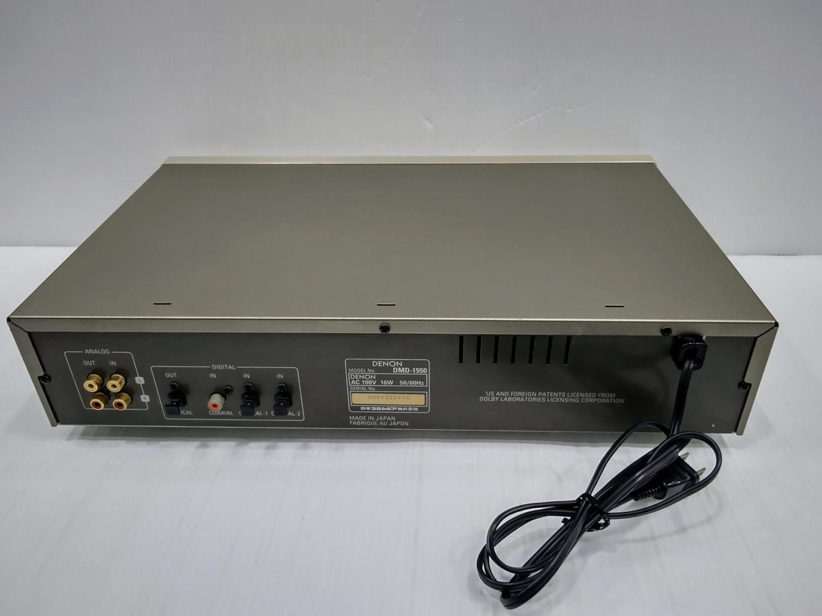 DENON デノン DMD-1550 ミニディスクレコーダー MDデッキ DENON DMD