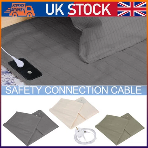 8 Sizes - Grounding Earthing Bed Sheet Mat Health Improves Sleeping Remedy Detox