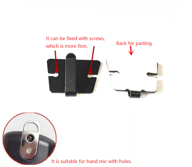 Hand Microphone Hook