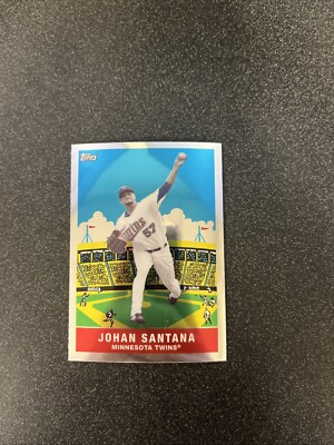 2008 Topps Chrome - Trading Card History #TCHC11 Johan Santana