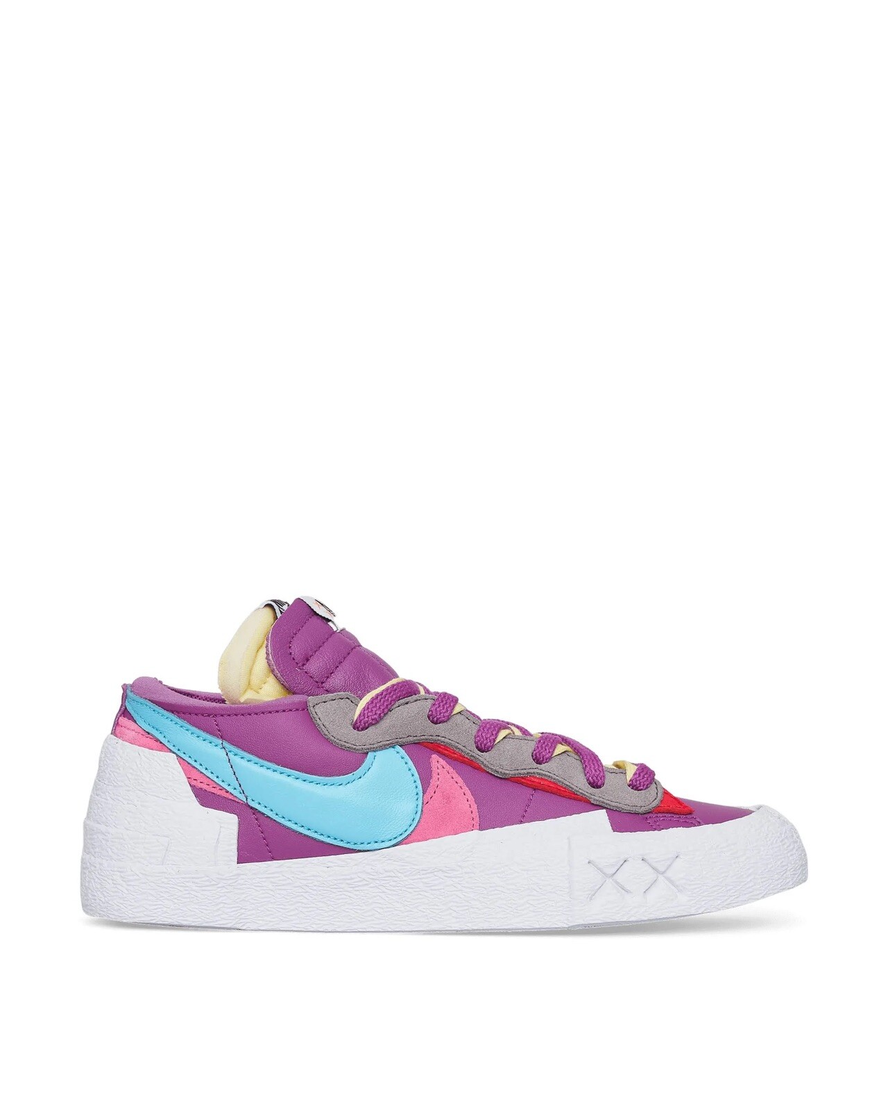 SACAI X NIKE Sacai x KAWS Blazer Basso Viola Crepuscolare Taglia 9 5 Uomo DM7901 500