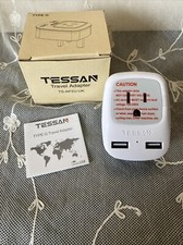 Tessan Type G Travel Adapter US To UK Ireland Hong Kong Scotland