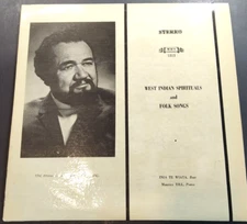 Inia Te Wiata – West Indian Spirituals And Folk Songs Vinyl Record LP Album