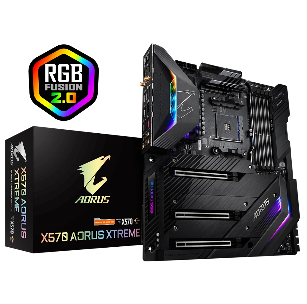 Gigabyte X570 AORUS XTREME Motherboard CPU AM4 AMD Ryzen DDR4 WiFi