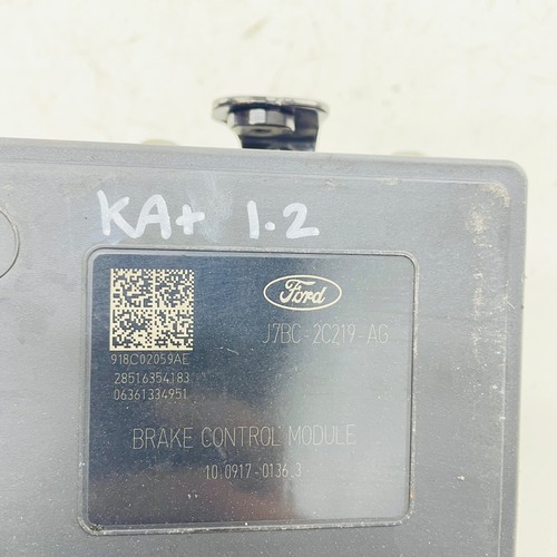 FORD KA+ ABS PUMP CONTROL J7BC-2B373-AG 1.2 PETROL B2KA 18-20 - Picture 13 of 13