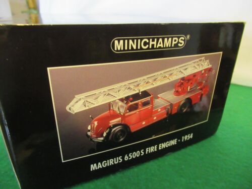 MINICHAMPS 1954 MAGIRUS 6500 S FIRE ENGINE SCALE 1:43 No. 439 140070 - Picture 11 of 12