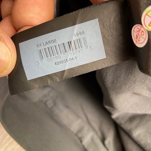 Yeezy Gap Hoodie Mens 2XL Gray Oversized LA H18 Hooded Logo Streetwear NEW - Picture 12 of 13
