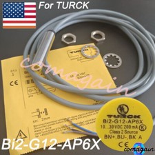 Proximity Switch Sensor For Turck Bi2-G12-AP6X 4635400 10-30VDC 200mA 2mm pnp