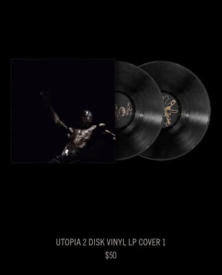 TRAVIS SCOTT UTOPIA 2 DISK VINYL LP RECORD SEALED ALBUM IN HAND 