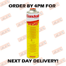 1450 CASTOLIN/OXY TURBO SET FUEL BUTANE/PROP REPLACEMENT GAS CYLINDER BOTTLE