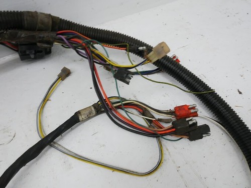 89-91 Jeep Grand Wagoneer Front Cross Over Loom Harness Power Windows Door - Picture 6 of 8