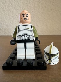 LEGO Star Wars Clone Trooper Sergeant Minifigure sw0438 75000 Green Markings