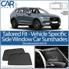 Volvo XC60 5dr 2017> CAR SHADES UK TAILORED UV SIDE WINDOW SUN BLINDS