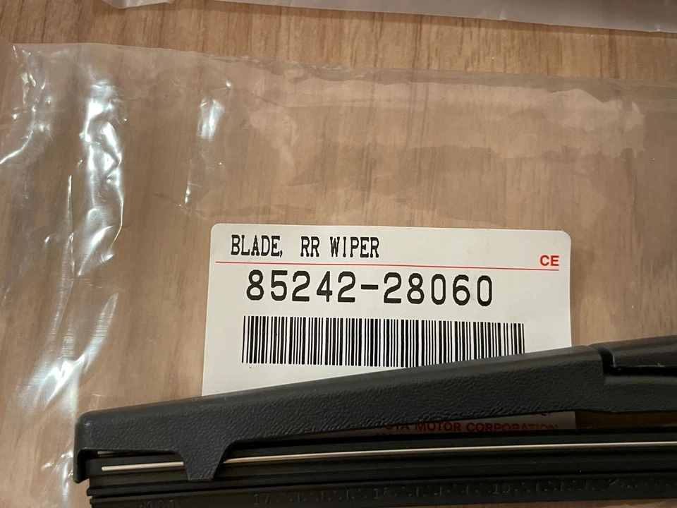 Lexus Genuine LX470 Toyota Land Cruiser LC100 Rear Wiper Arm Blade Set OEM JDM Foto 3 de 4