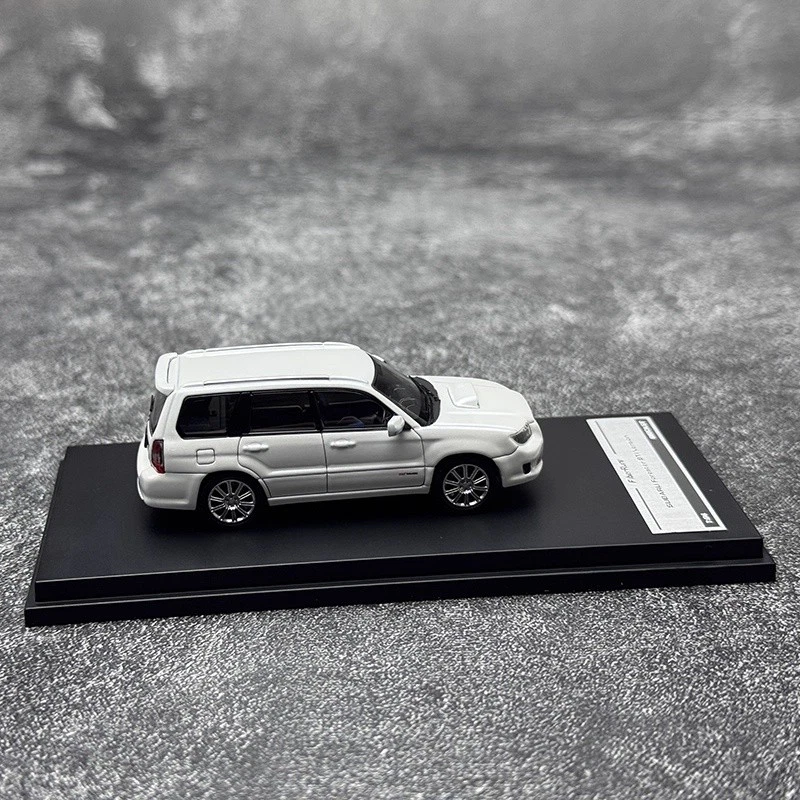 Fiberrun 1/64 Scale Subaru Forester SG9 Sti White Diecast Model Toy Gift NIB - Bild 3 von 4