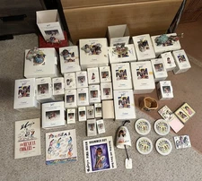 Large Collection DeGrazia 24 Ornaments 6 Figurines 2 Bells Coaster glasses Candl