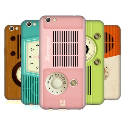 HEAD CASE DESIGNS VINTAGE RADIO PHONE SOFT GEL CASE FOR OPPO PHONES