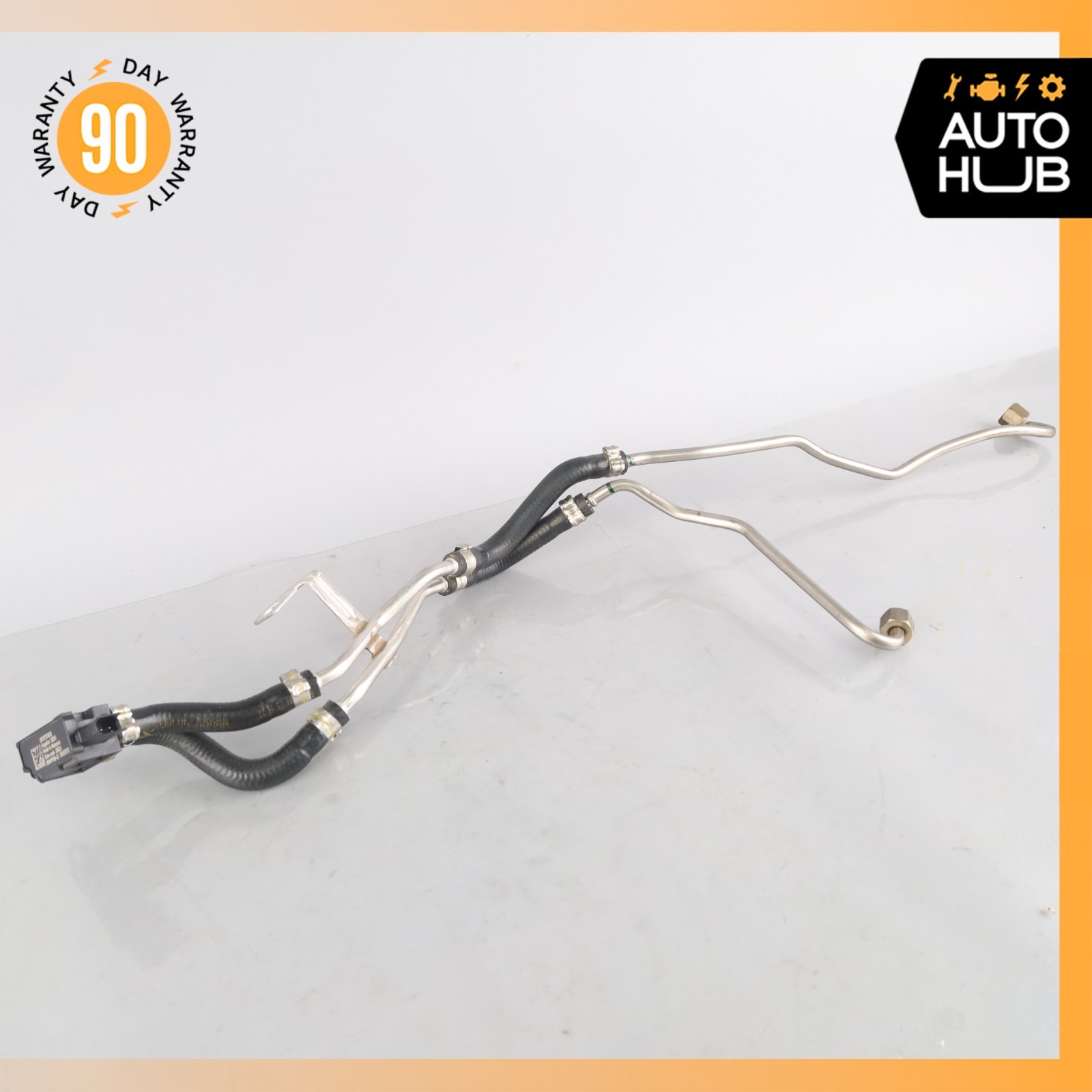 Maserati Levante M161 3.0L Left Exhaust Pressure Line w/ Sensor 670105045 OEM