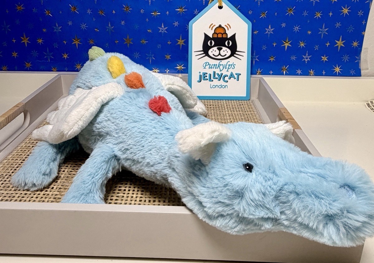 Jellycat Sky Dragon - Large 19in - SKY2DD for sale online | eBay