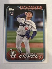 2024 Yoshinobu Yamamoto Topps Series 2 Rookie #553 LA Dodgers