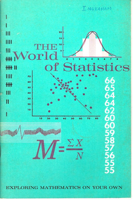 The World Of Statistics - Donovan A. Johnson Bklt 1961 PB Exploring Mathematics
