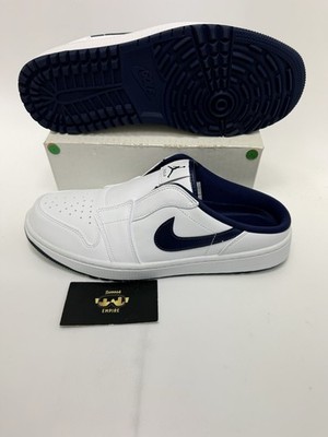 Nike Jordan Mule White Midnight Navy FJ1214 103 Men's Size 9.5 | eBay
