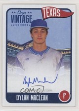 2020 Onyx Vintage Extended Blue Ink Auto /275 Dylan MacLean #EADM Auto 0a6