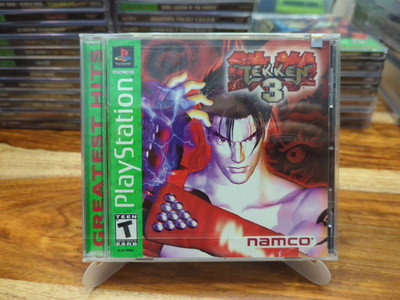 Tekken 3 Greatest Hits (Sony PlayStation 1, 1998) - Factory Sealed