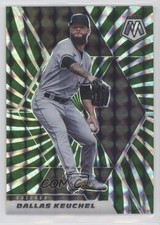 2021 Panini Mosaic Green Swirl Mosaic Prizm 3/11 Dallas Keuchel #121 07e0
