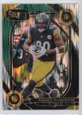 2024 Panini Select Club Level Black & Green Shock Prizm Darnell Washington 1a4q