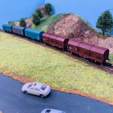 Coffret de 5 de wagons marchandises, SNCB, Ep VI - MARKLIN 86358 -  Z 1/220