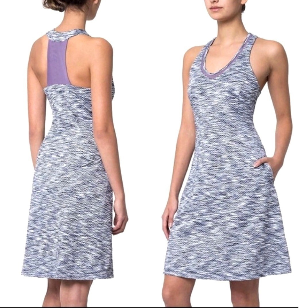 MPG Sport Mondetta Performance Gear travel dress purple women's small