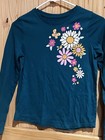 Lot 5 Girls M 10-12 Long Sleeve Shirts  Wonder Nation,Colette Lilly,jumping Bean — photo 4