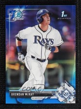 2017 Bowman Draft Chrome Blue Refractor 70th Anniversary /200 Brendan McKay 7zf
