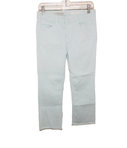 Pilcro And the Letterpress Script Size 28 Women's Pale Seafoam Cropped Jeans