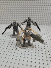 Mega Bloks Call Of Duty Collecto Series Advanced Enforcer &2 ODST Bucks Lot Of 3