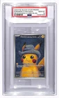 2023 Pokemon Black Star Promo Pikachu Van Gogh Grey Felt Hat Pack PSA 10 (c)