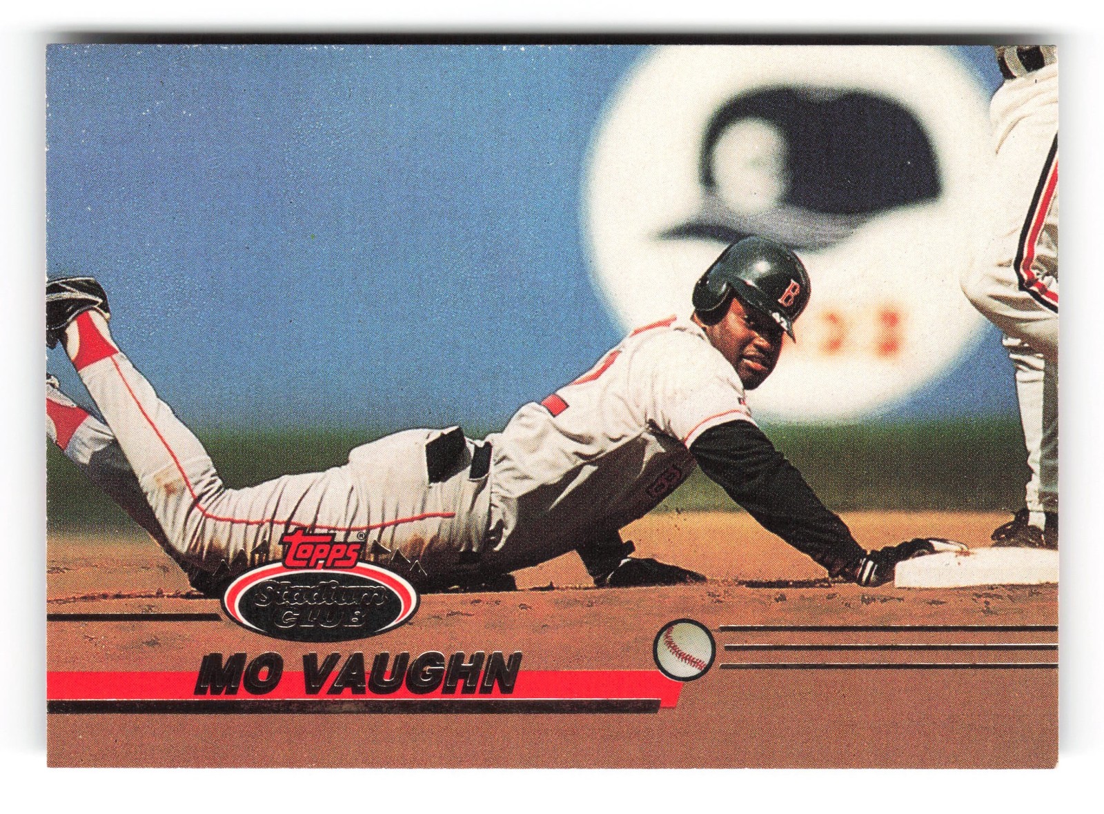 1993 Stadium Club #334 Mo Vaughn Boston Red Sox