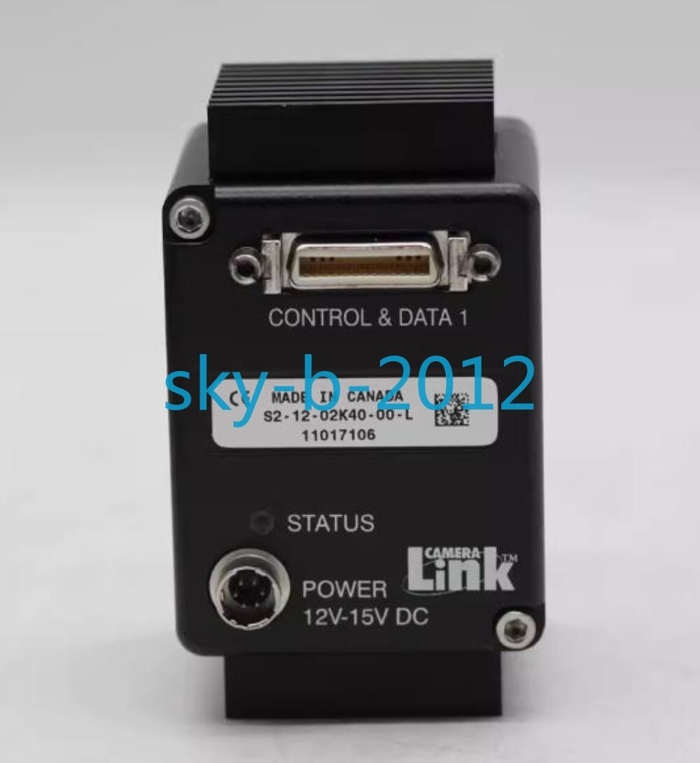 1 PCS DALSA S2-12-02K40-00-L 2K Line Array Industrial Camera Tested *hh ...