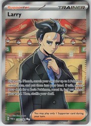 Larry 235/182 Paradox Rift Ultra Rare Full Art Holo
