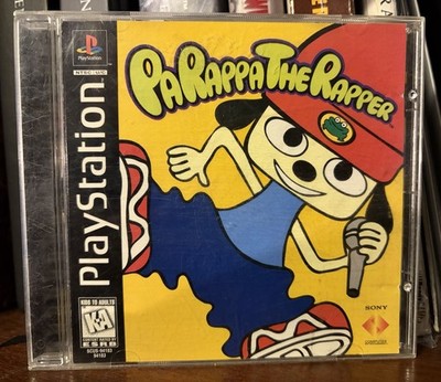 1997 Sony PlayStation Parappa The Rapper Black Label K-A No Poster NTSC U/C