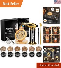 Versatile Bourbon Cocktail Smoker Kit - Create Unique Flavors Anytime, Anywhere