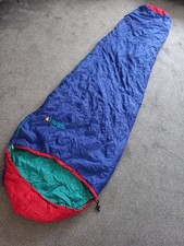 VANGO NITESTAR 1 BLUE ADULT SLEEPING BAG WITH LEFT ZIPPER
