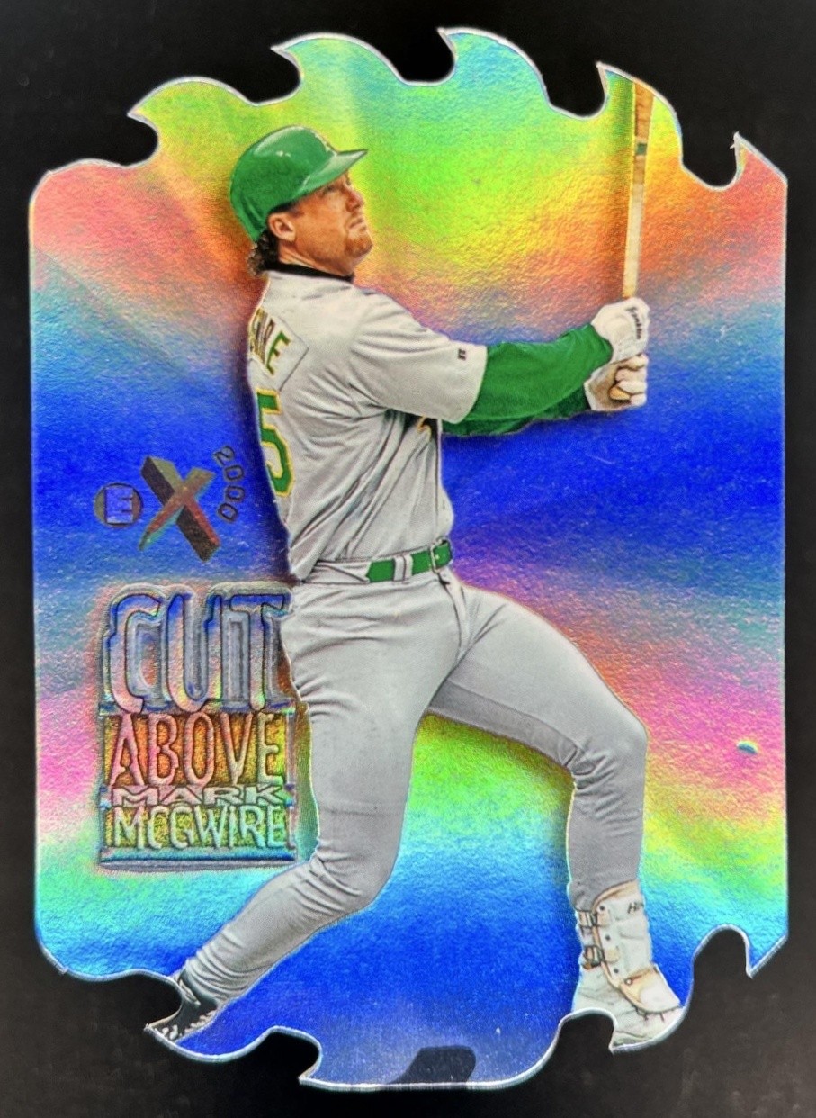 1997 Skybox E-X2000 Mark McGwire A Cut Above Die #6 Athletics
